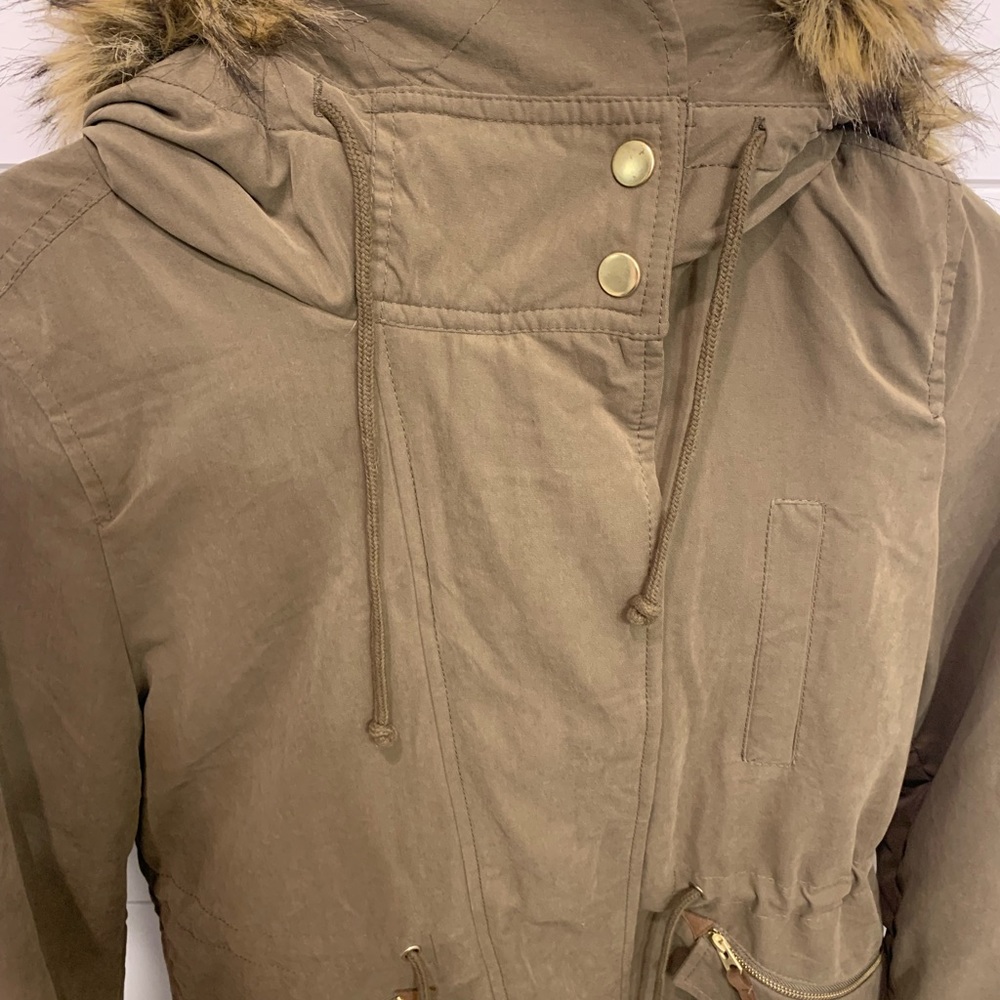 NWT Love Tree Olive Green Jacket - Picture 3 of 11